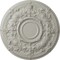 Ekena Millwork Oslo Ceiling Medallion (Fits Canopies up to 10 1/2"), Hand-Painted Pot of Cream, 28 1/8"OD x 1 3/4"P CM28OSPCF - alternate 1